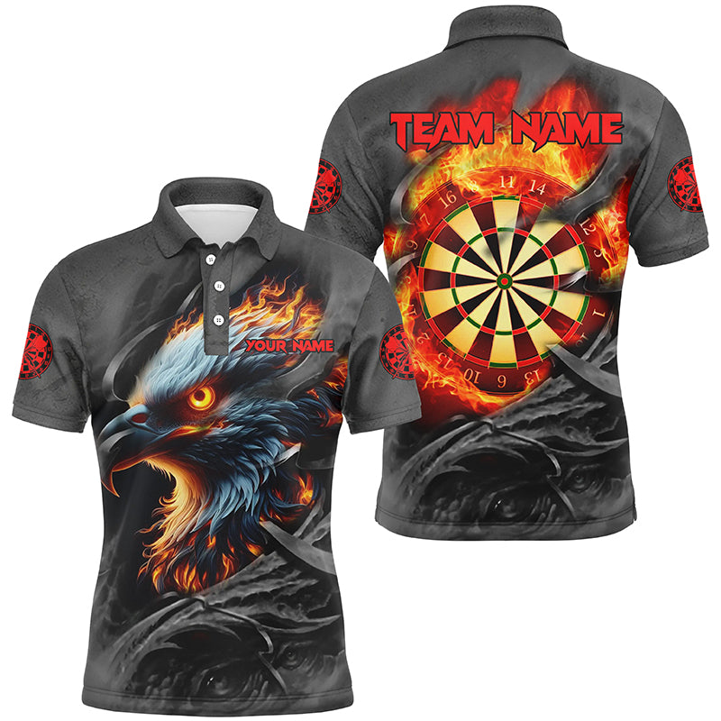 Darts Eagle Fire Flame Custom Darts, Personalized Darts League Team