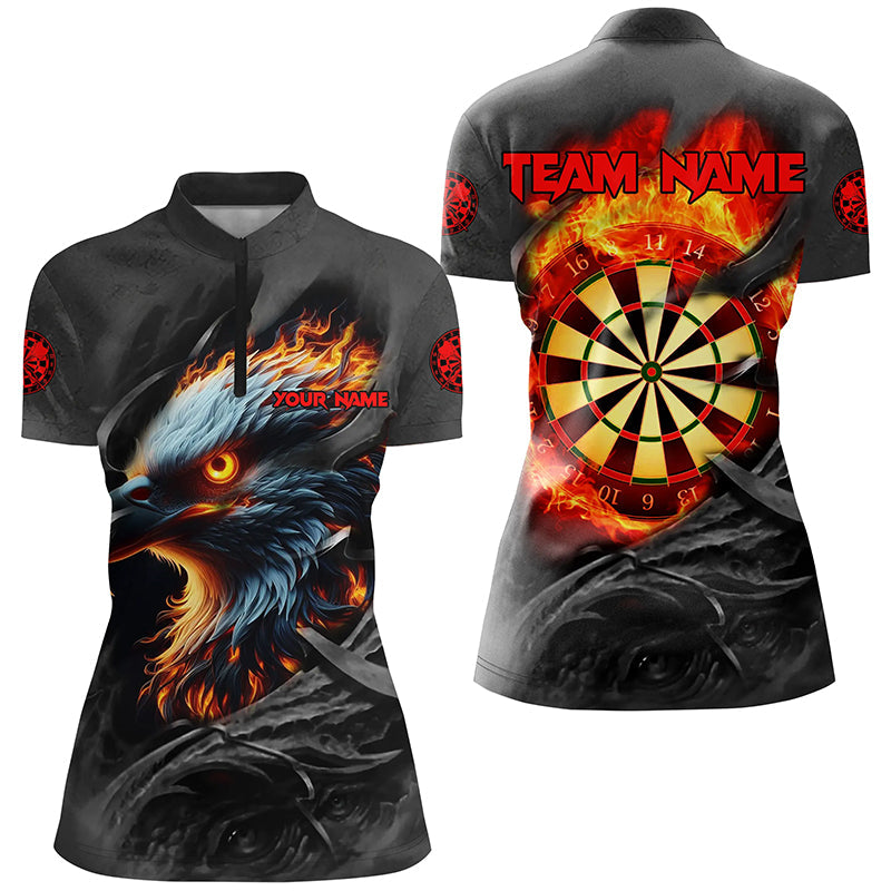 Darts Eagle Fire Flame Custom Darts, Personalized Darts League Team