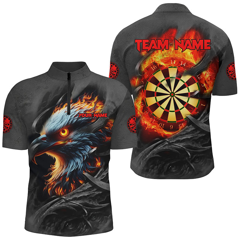 Darts Eagle Fire Flame Custom Darts, Personalized Darts League Team