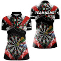 Personalized Darts Tournament Grunge Style Darts Custom Darts Team |Red