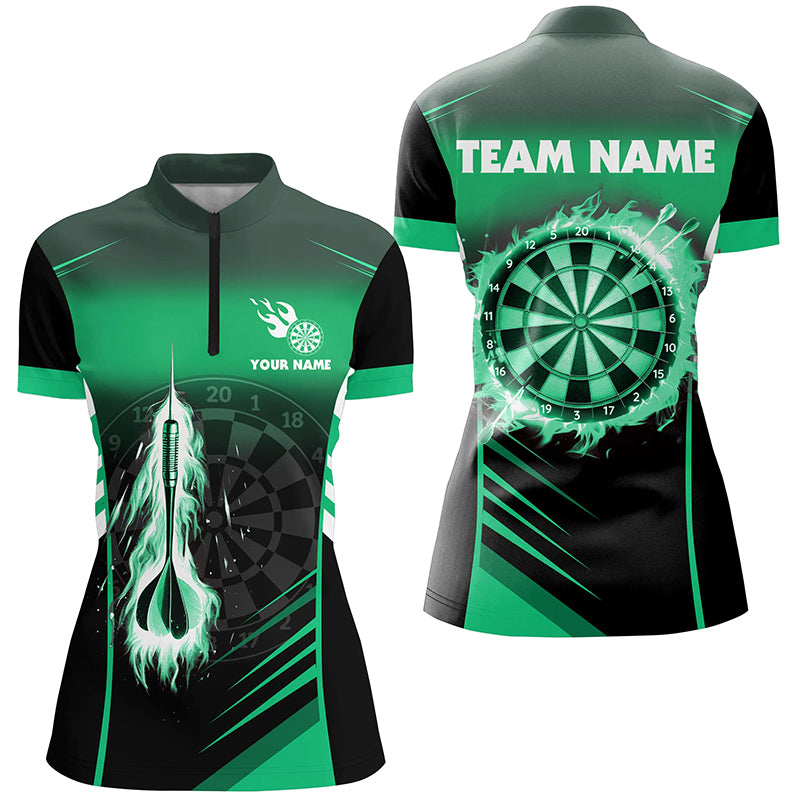 Personalized Darts Fire Arrow Men Dart Custom Flame Dart Darts | Green