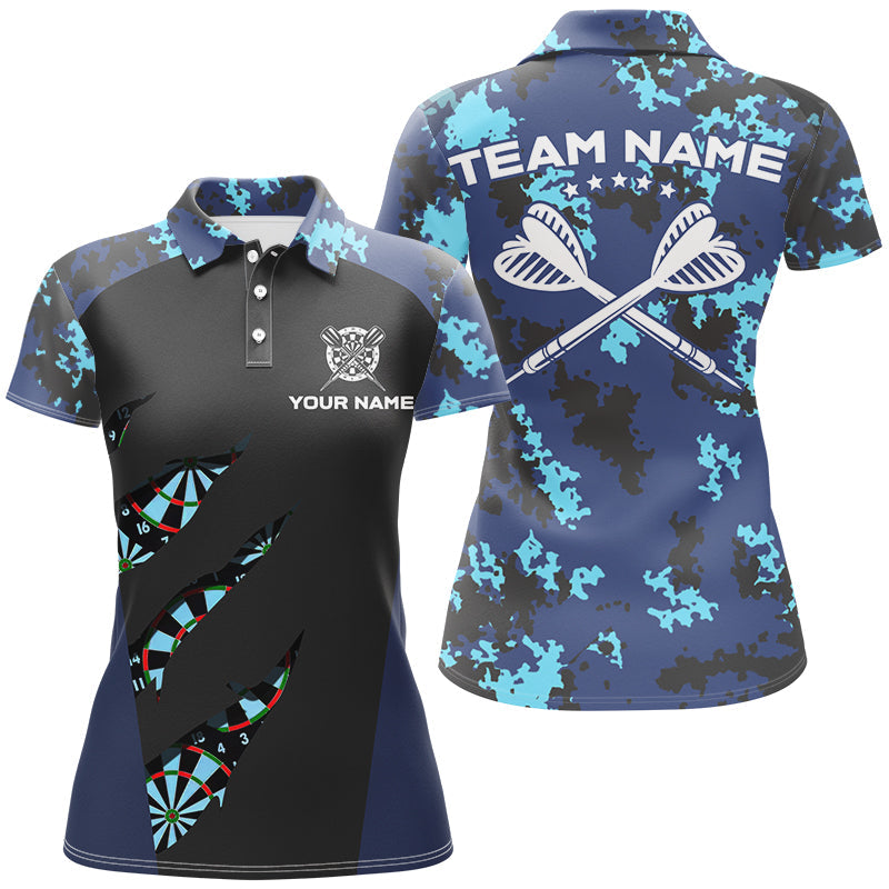 Blue Camo Darts and Custom Camouflage Dart Darts Team