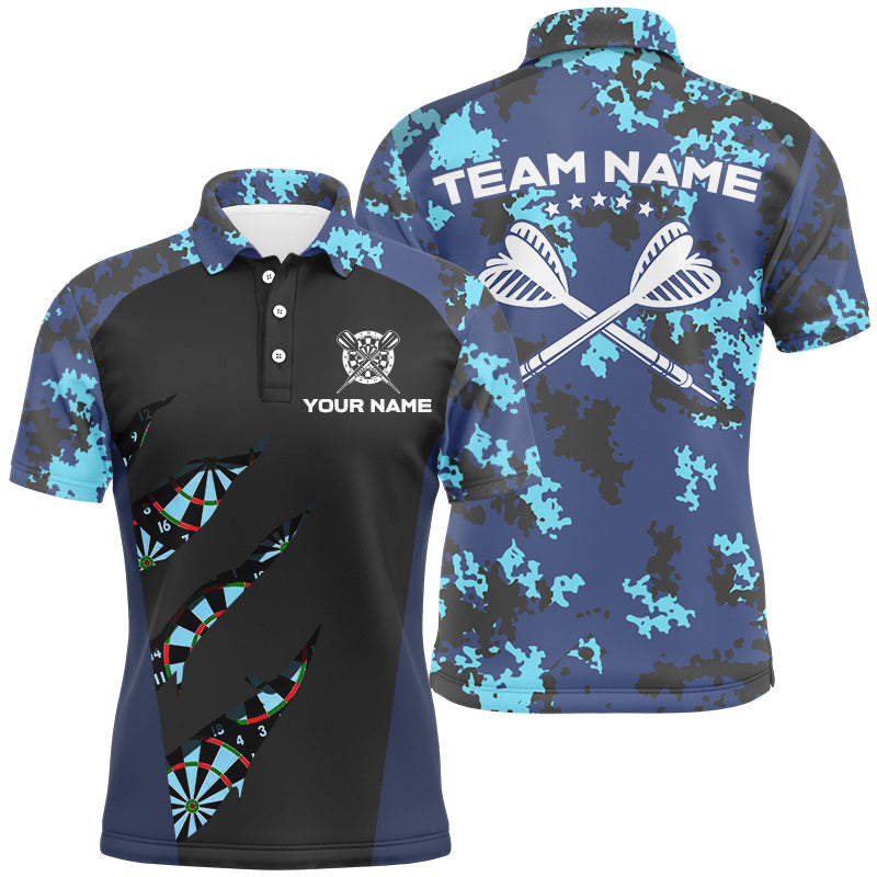 Blue Camo Darts and Custom Camouflage Dart Darts Team