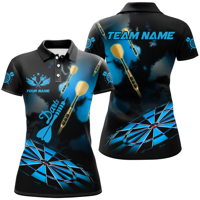 Blue Dart Board Hazy Smoke Custom 3D Dart, Darts League Team Dart