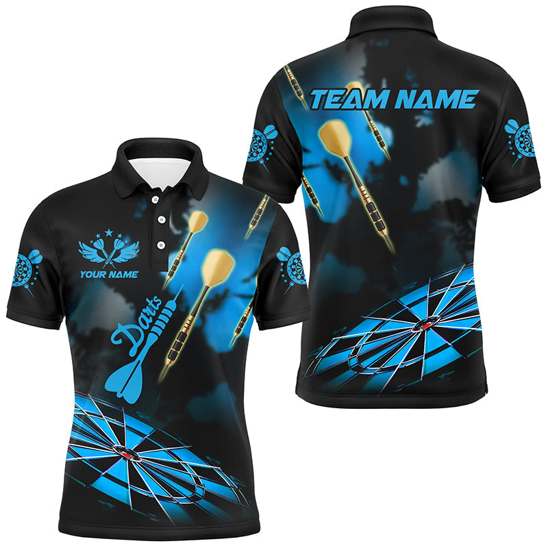 Blue Dart Board Hazy Smoke Custom 3D Dart, Darts League Team Dart