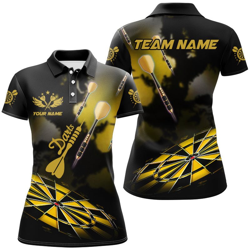 Yellow Dart Board Hazy Smoke Custom 3D Dart, Darts League Team Dart