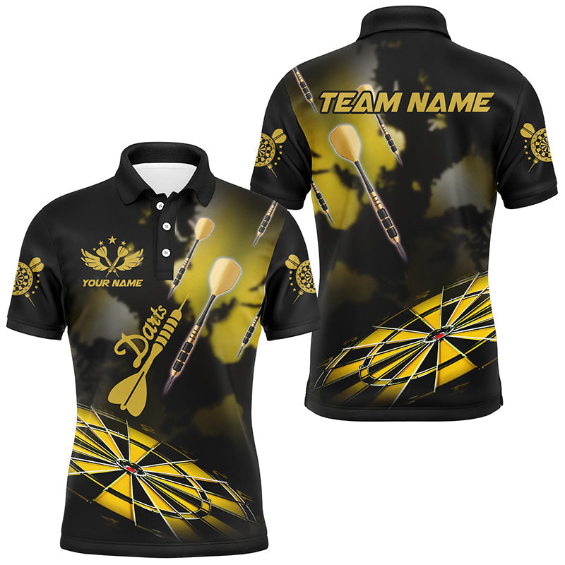 Yellow Dart Board Hazy Smoke Custom 3D Dart, Darts League Team Dart