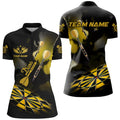 Yellow Dart Board Hazy Smoke Custom 3D Dart, Darts League Team Dart