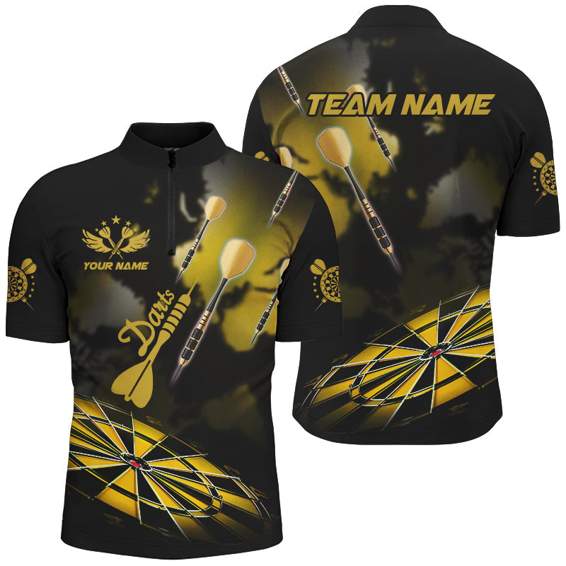 Yellow Dart Board Hazy Smoke Custom 3D Dart, Darts League Team Dart