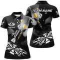 Black White Dart Board Hazy Smoke Custom 3D Dart Darts League Team Dart