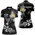 Black White Dart Board Hazy Smoke Custom 3D Dart Darts League Team Dart