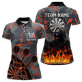 Personalized Death Skeleton Fire Camo Dart Custom Camouflage Darts League