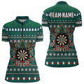 Green Christmas Pattern Custom Dart, Funny Darts Christmas Gifts Xmas Dart