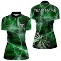 Black And Green Thunder Lightning Dart Custom 3D Darts Team