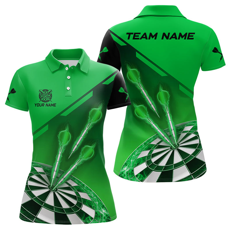 Personalized Green Dart and Custom Dart Team Uniform