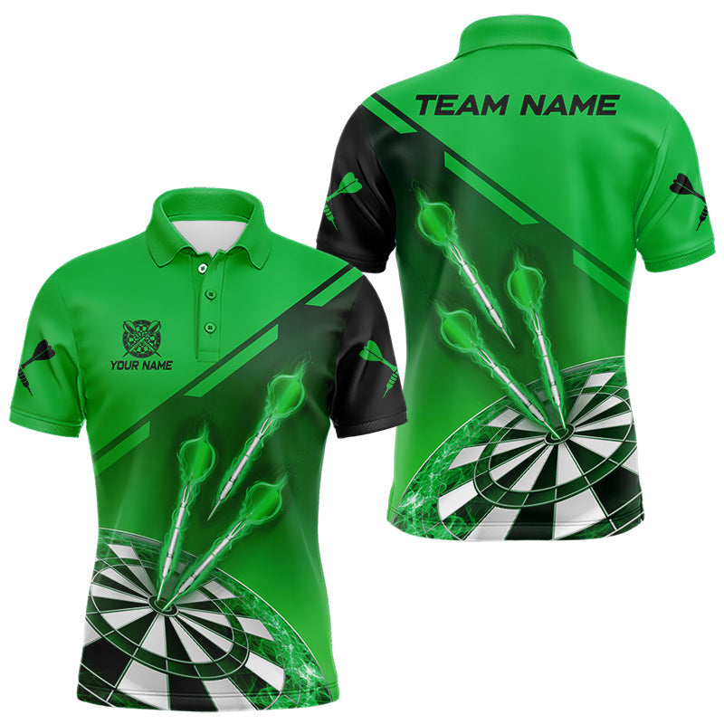 Personalized Green Dart and Custom Dart Team Uniform
