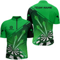 Personalized Green Dart and Custom Dart Team Uniform