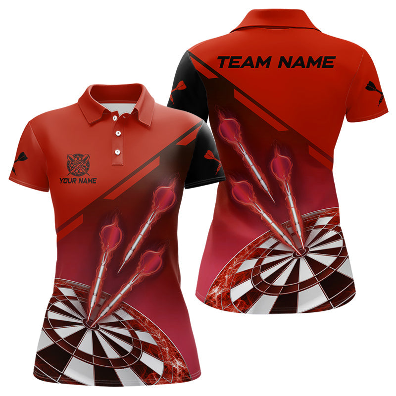 Personalized Red Dart and Custom Dart Team Uniform