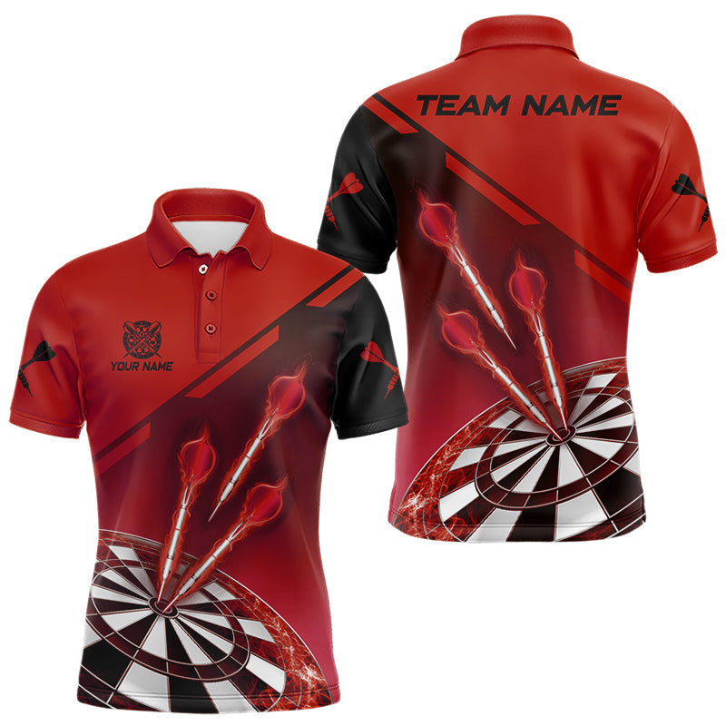 Personalized Red Dart and Custom Dart Team Uniform