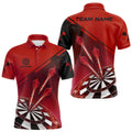 Personalized Red Dart and Custom Dart Team Uniform