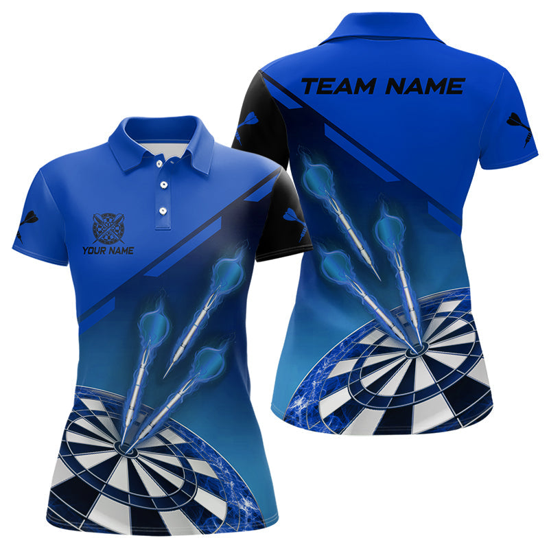 Personalized Blue Dart and Custom Dart Team Uniform