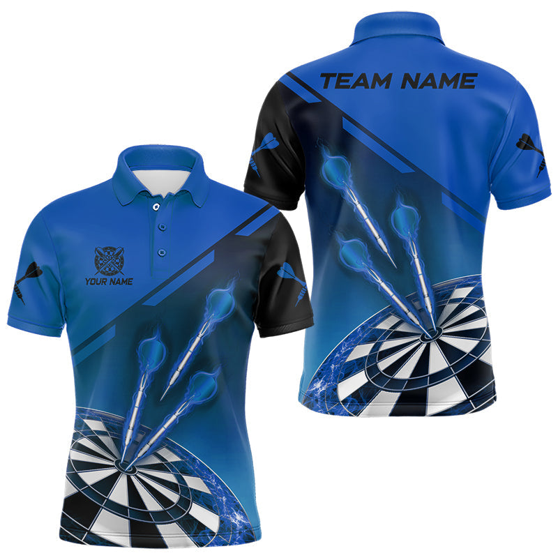 Personalized Blue Dart and Custom Dart Team Uniform
