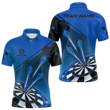 Personalized Blue Dart and Custom Dart Team Uniform