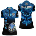 Personalized Lightning Thunder Custom Flaming Phoenix Dart, Dart |Blue