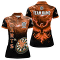 Personalized Lightning Thunder Custom Flaming Phoenix Dart, Dart |Orange