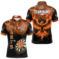 Personalized Lightning Thunder Custom Flaming Phoenix Dart, Dart |Orange