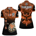Personalized Lightning Thunder Custom Flaming Phoenix Dart, Dart |Orange