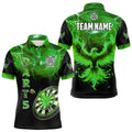 Personalized Lightning Thunder Custom Flaming Phoenix Dart, Dart |Green