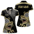 Black And Gold Funny Shark Dart Custom Dart