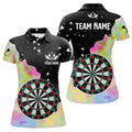 Personalized Darts Board Colorful And Grunge Style Men Dart Custom Darts Team