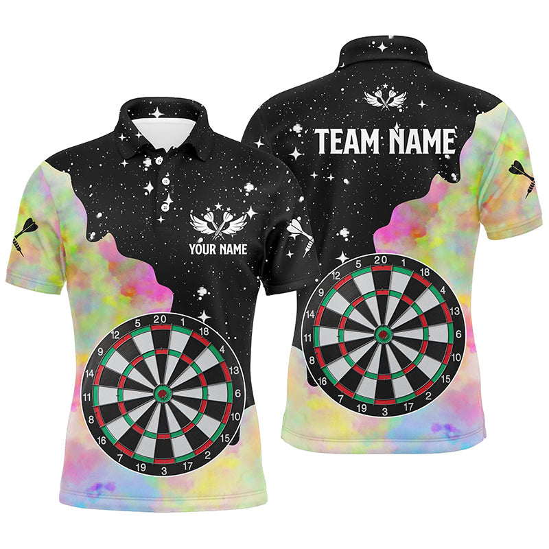 Personalized Darts Board Colorful And Grunge Style Men Dart Custom Darts Team