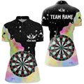 Personalized Darts Board Colorful And Grunge Style Men Dart Custom Darts Team