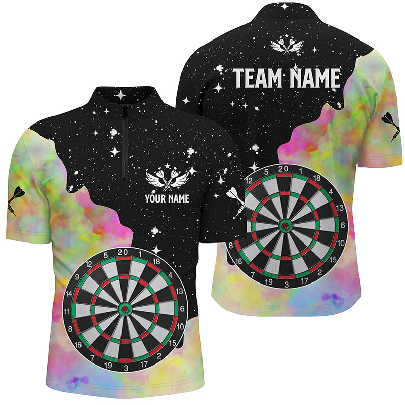 Personalized Darts Board Colorful And Grunge Style Men Dart Custom Darts Team