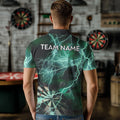Black Turquoise Thunder Lightning Dart Custom Dart