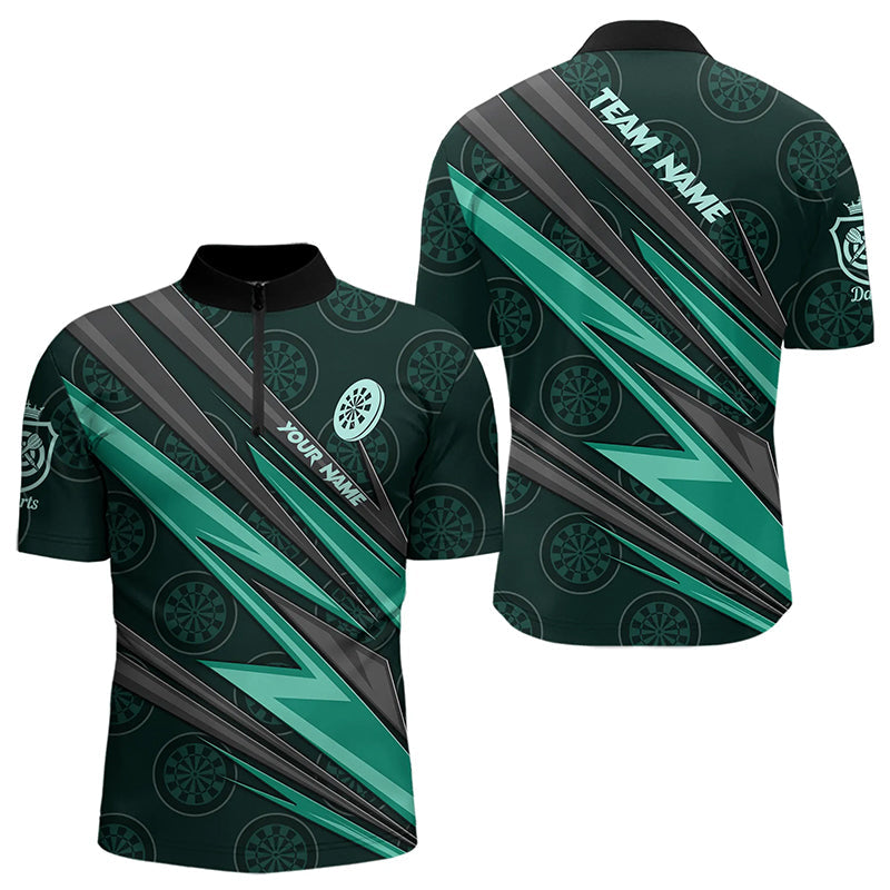 Personalized Turquoise Dartboard Pattern Darts and Custom Men Dart Dart