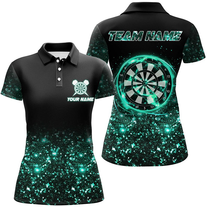 Black Turquoise Light Women Darts and Custom Dart For Team Darts