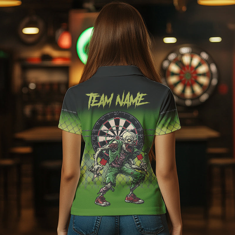 Funny Zombie Green Dart Custom Dart Team