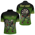 Funny Zombie Green Dart Custom Dart Team