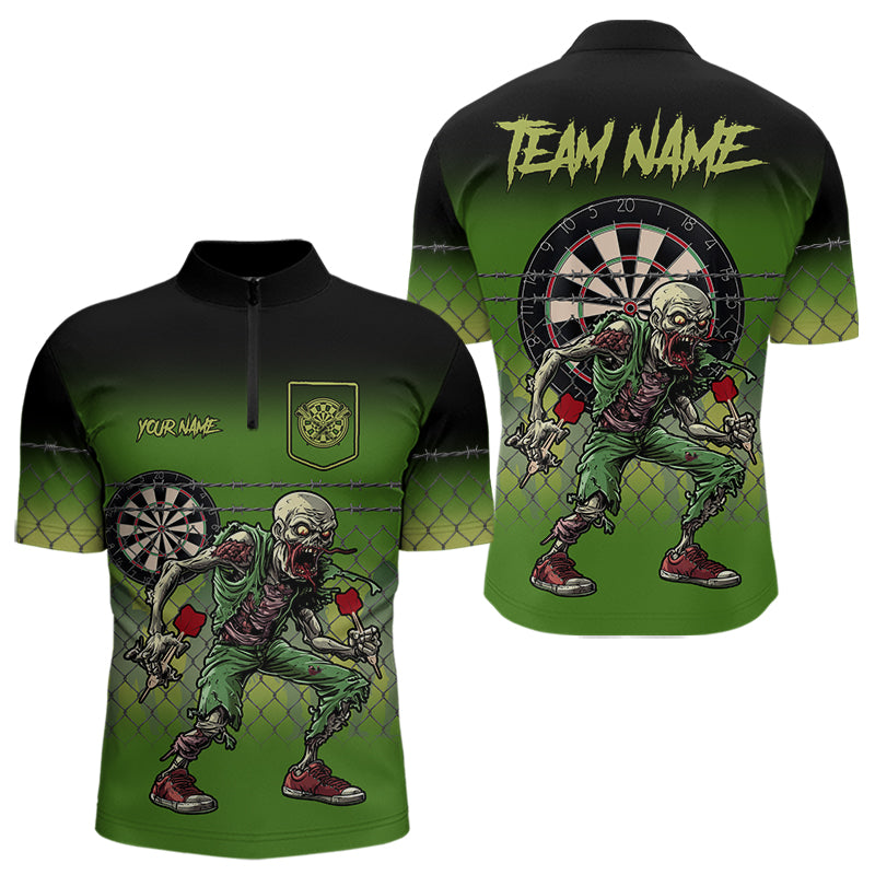 Funny Zombie Green Dart Custom Dart Team