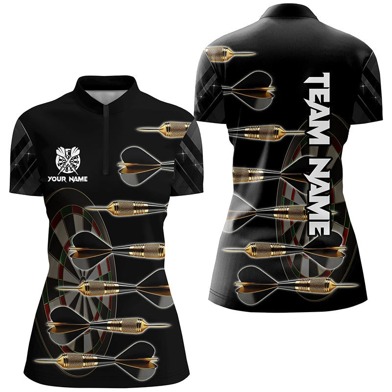 Personalized Gold Black Darts Arrows 3D Printed Women Darts Custom Unique Darts Team