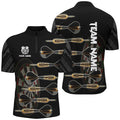 Personalized Gold Black Darts Arrows 3D Printed Women Darts Custom Unique Darts Team