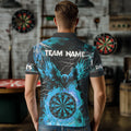 Blue Dart Board Fire Flame Custom Eagle Dart, Thunder Lightning Dart Team
