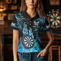 Blue Dart Board Fire Flame Custom Eagle Dart, Thunder Lightning Dart Team