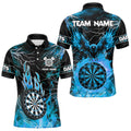 Blue Dart Board Fire Flame Custom Eagle Dart, Thunder Lightning Dart Team