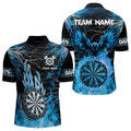 Blue Dart Board Fire Flame Custom Eagle Dart, Thunder Lightning Dart Team