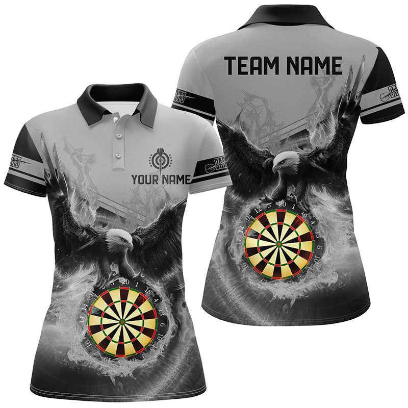 Personalized 3D Eagle Flying On Dart Board Fire Darts Custom Darts |Grey